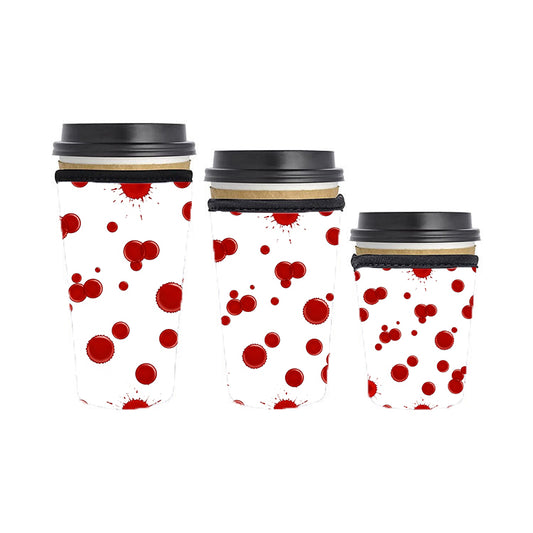 Halloween Reusable Neoprene Insulator Soda Tea Iced Hot Coffee Cup Drink Sleeve