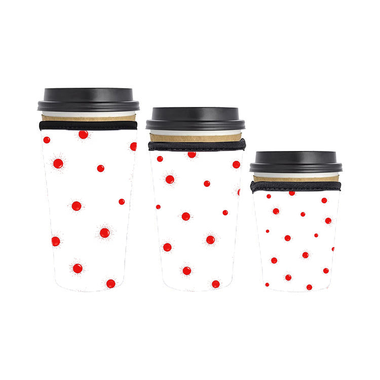 Halloween Reusable Neoprene Insulator Soda Tea Iced Hot Coffee Cup Drink Sleeve