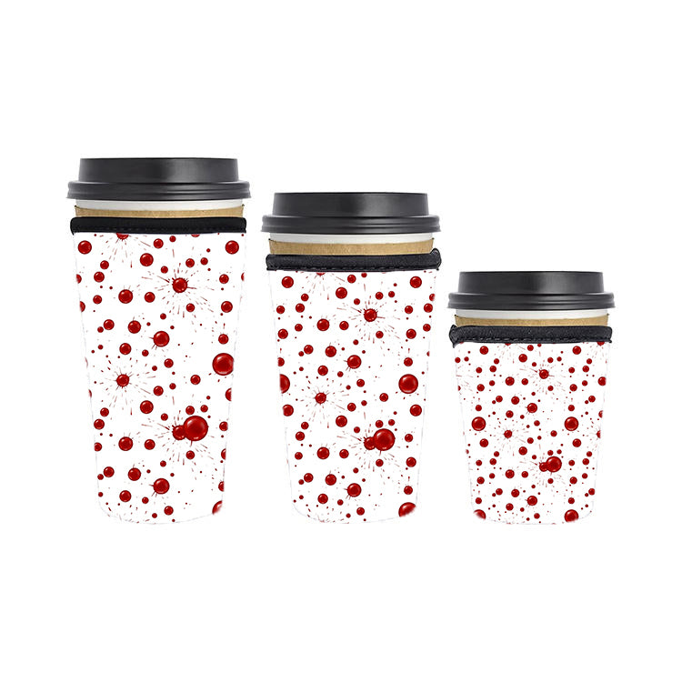 Halloween Reusable Neoprene Insulator Soda Tea Iced Hot Coffee Cup Drink Sleeve