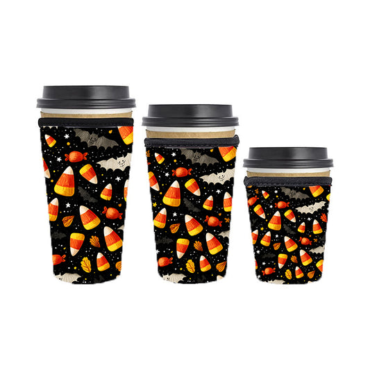 Halloween Reusable Neoprene Insulator Soda Tea Iced Hot Coffee Cup Drink Sleeve