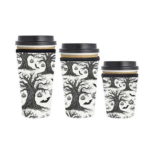 Halloween Reusable Neoprene Insulator Soda Tea Iced Hot Coffee Cup Drink Sleeve