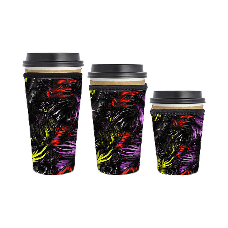 Halloween Reusable Neoprene Insulator Soda Tea Iced Hot Coffee Cup Drink Sleeve