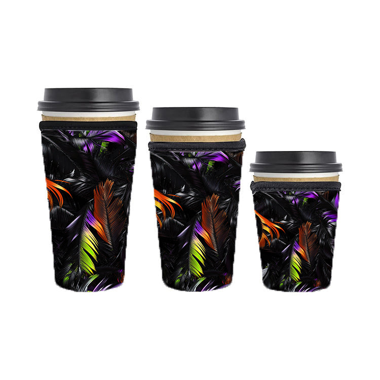 Halloween Reusable Neoprene Insulator Soda Tea Iced Hot Coffee Cup Drink Sleeve