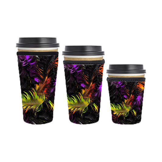 Halloween Reusable Neoprene Insulator Soda Tea Iced Hot Coffee Cup Drink Sleeve