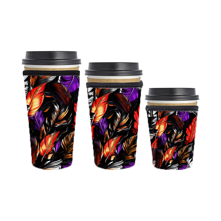 Halloween Reusable Neoprene Insulator Soda Tea Iced Hot Coffee Cup Drink Sleeve