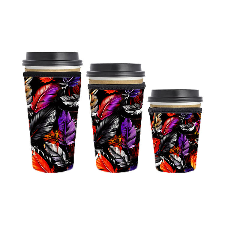 Halloween Reusable Neoprene Insulator Soda Tea Iced Hot Coffee Cup Drink Sleeve