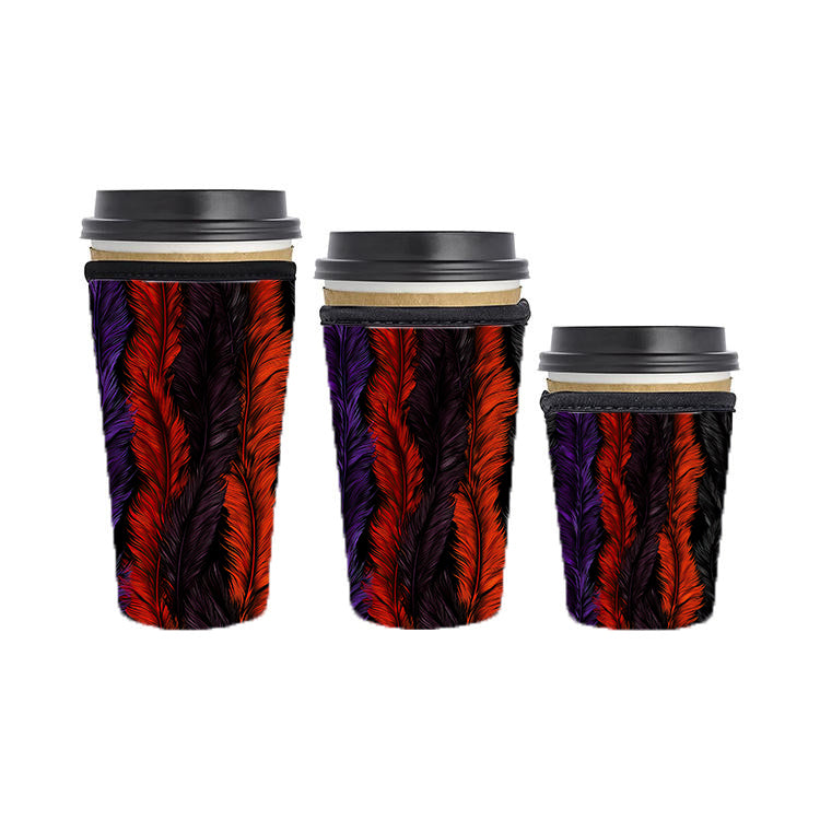 Halloween Reusable Neoprene Insulator Soda Tea Iced Hot Coffee Cup Drink Sleeve