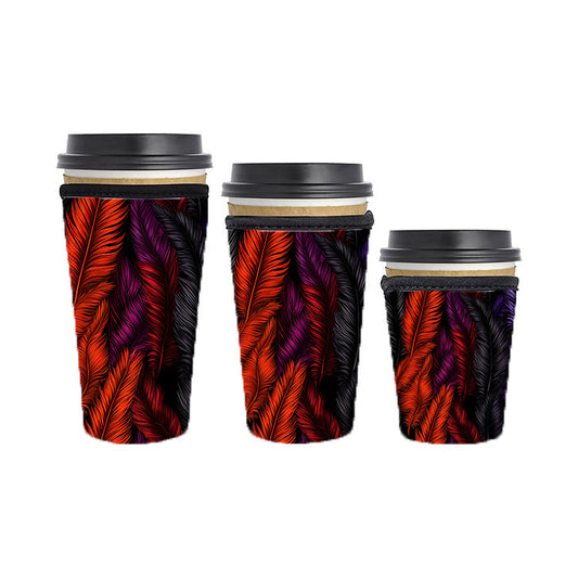 Halloween Reusable Neoprene Insulator Soda Tea Iced Hot Coffee Cup Drink Sleeve