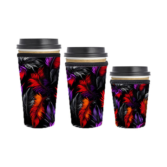 Halloween Reusable Neoprene Insulator Soda Tea Iced Hot Coffee Cup Drink Sleeve