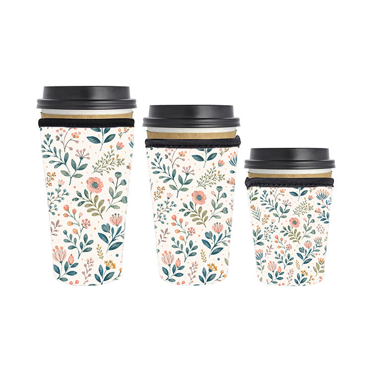 Christmas Reusable Neoprene Insulator Soda Tea Iced Hot Coffee Cup Drink Sleeve