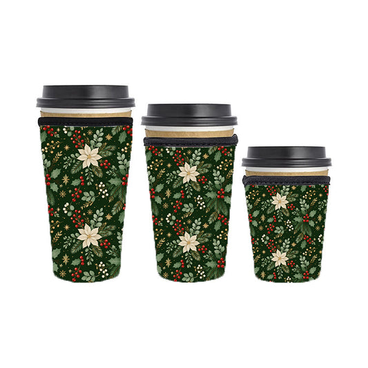 Christmas Reusable Neoprene Insulator Soda Tea Iced Hot Coffee Cup Drink Sleeve