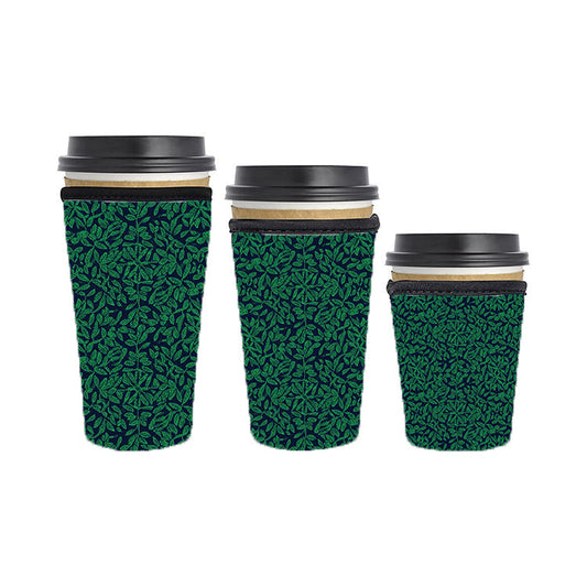 Abstract Reusable Neoprene Insulator Soda Tea Iced Hot Coffee Cup Drink Sleeve