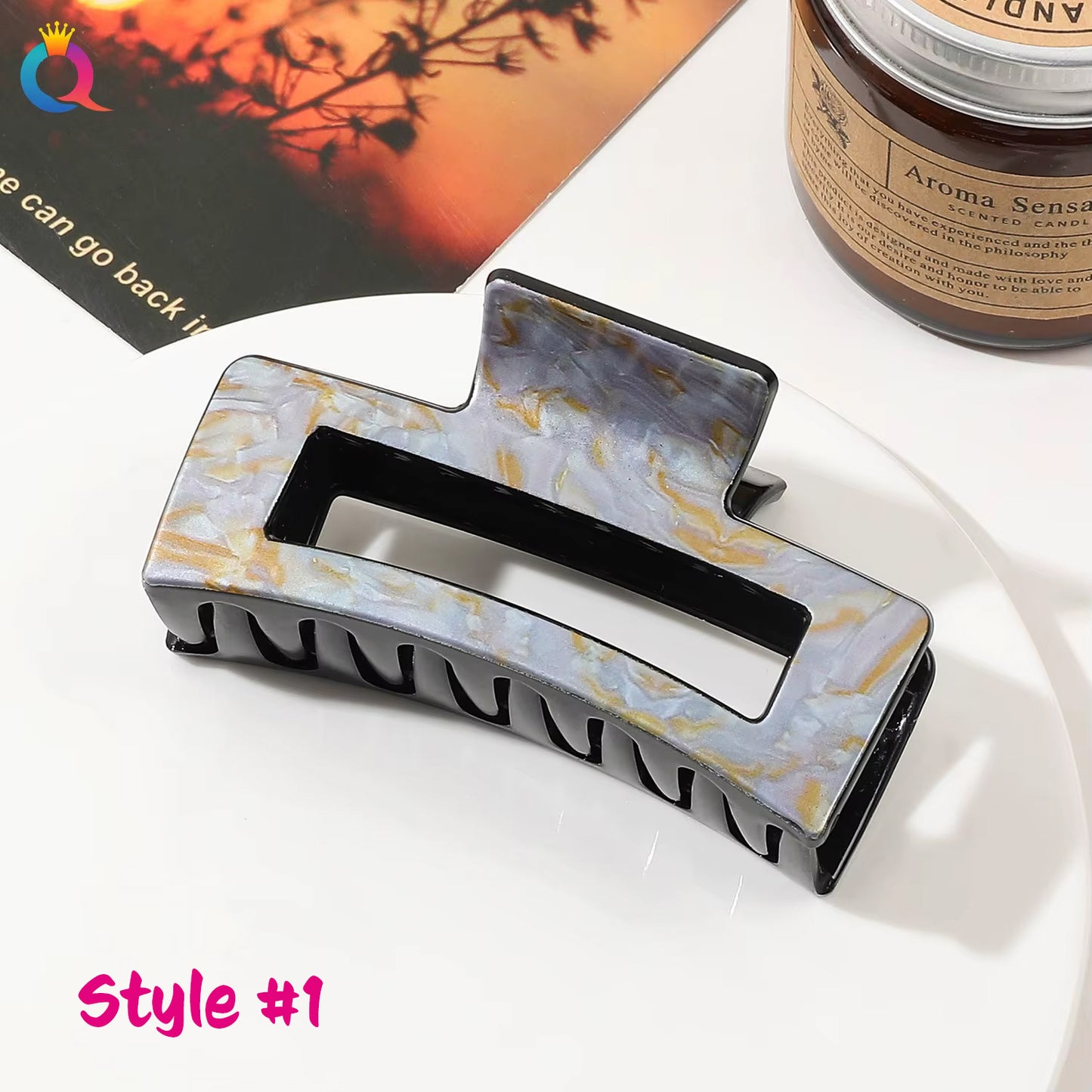 PRE ORDER - Hair Claw Marble