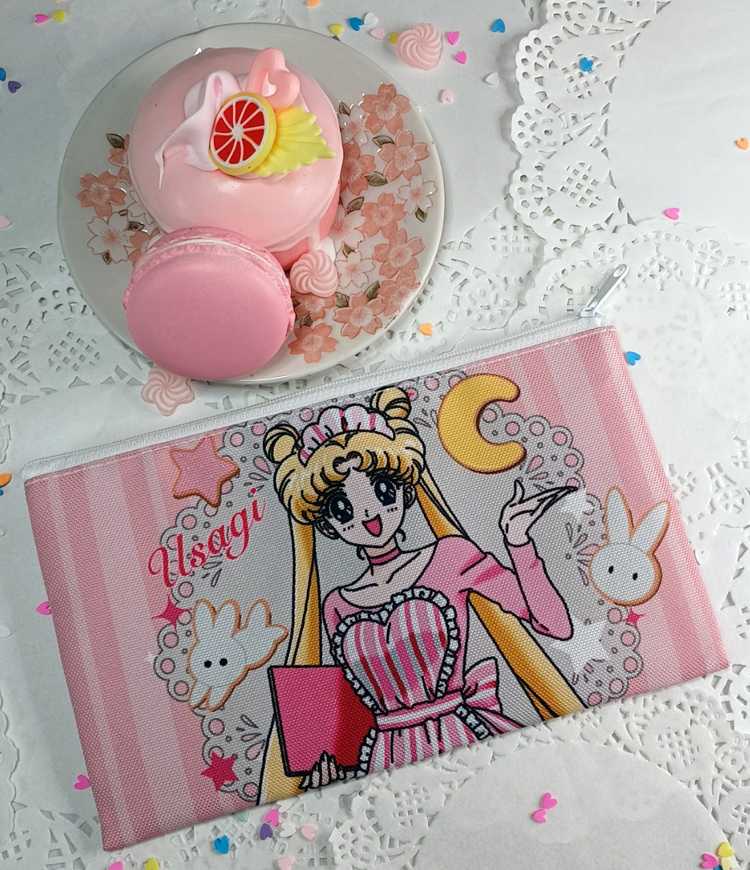 Sailor Moon Usagi Cafe Pencil Case Makeup Bag