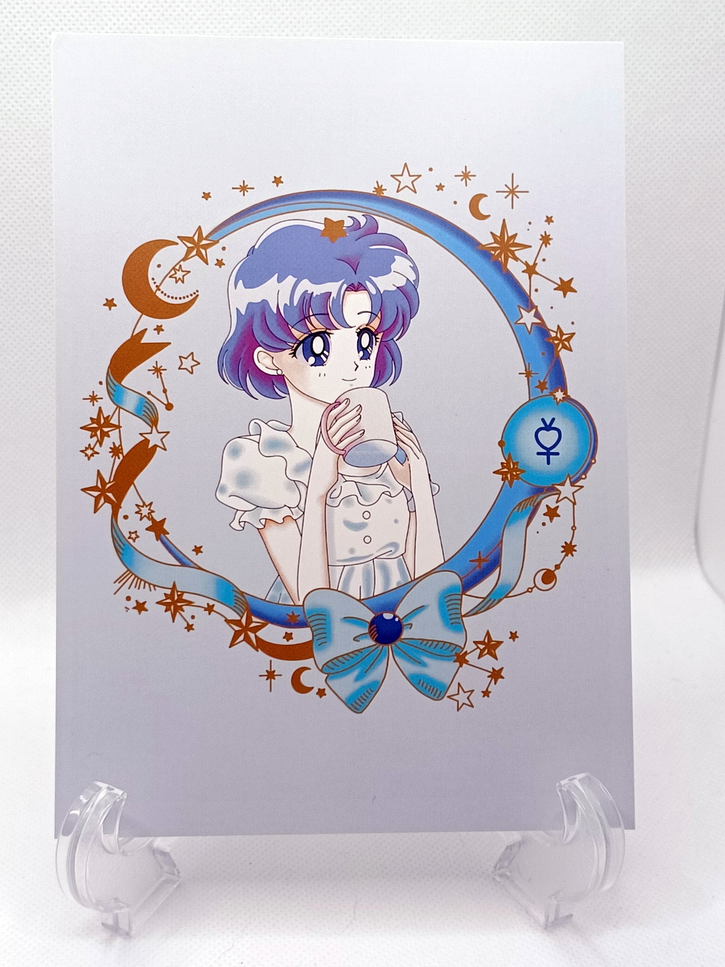 Sailor Moon Ami Slumber Party Wall Art Print Gift Decor Photo Dreamy Kawaii Home