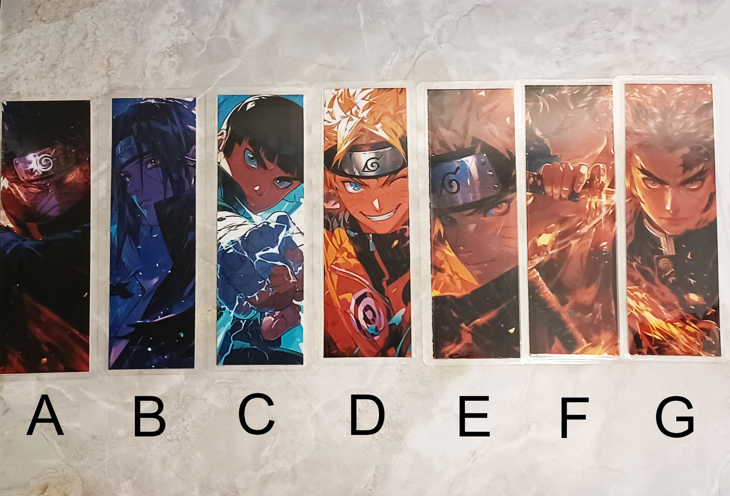 Naruto Bookmarks Novel Manga