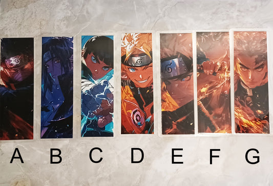 Naruto Bookmarks Novel Manga